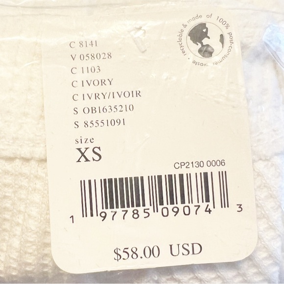 FREE PEOPLE On A Cloud Bodysuit Ivory Hippie Boho Bell Sleeve - Picture 11 of 13